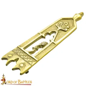 1350 - 1450 Strap End 25mm Strap Width Acorn