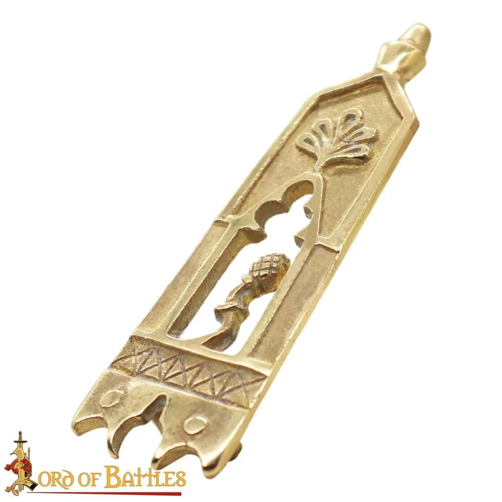 1350 - 1450 Strap End 25mm Strap Width Acorn