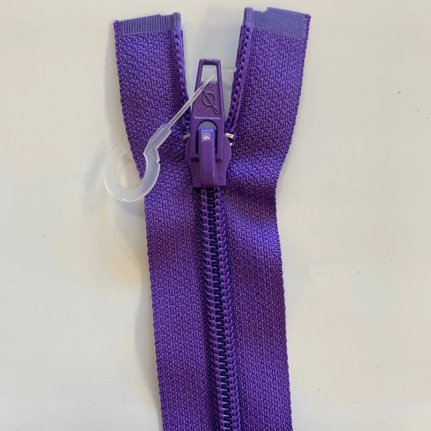 16" / 40cm Regular Nylon Open End Zip  - Select Colour
