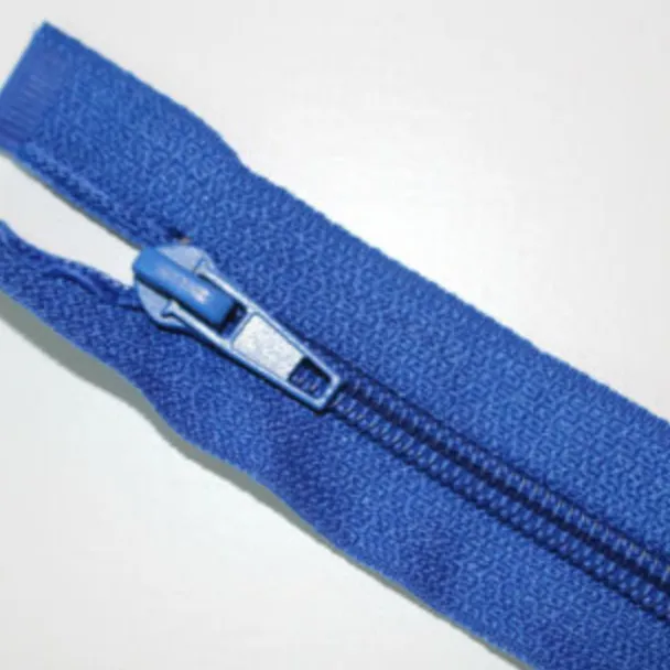 16" / 40cm Regular Nylon Open End Zip  - Select Colour