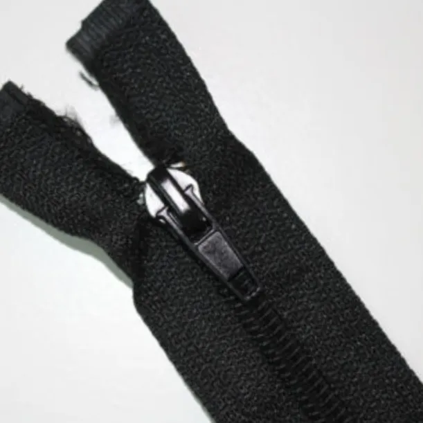 16" / 40cm Regular Nylon Open End Zip  - Select Colour