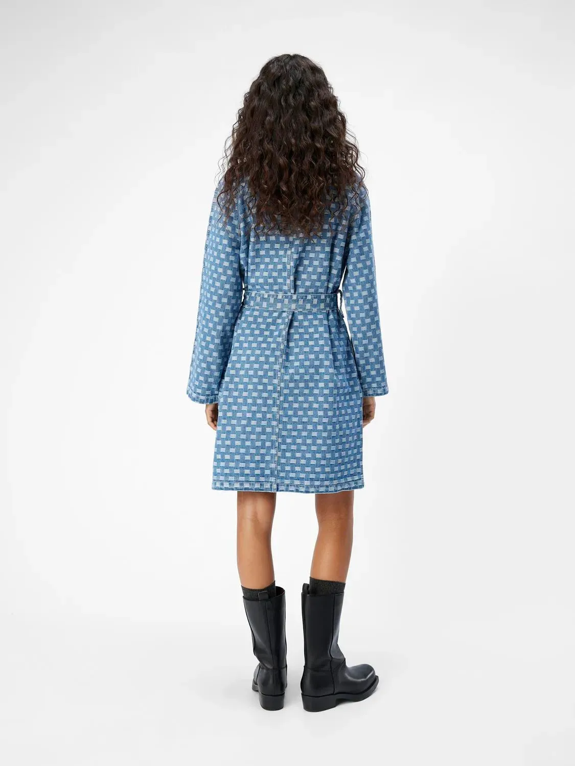 23044745 OBJHedda LO L/S Dress CC1 AW