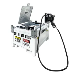600L safe fill PC0.66 CUBE - with PIUSI ST Pump Kit