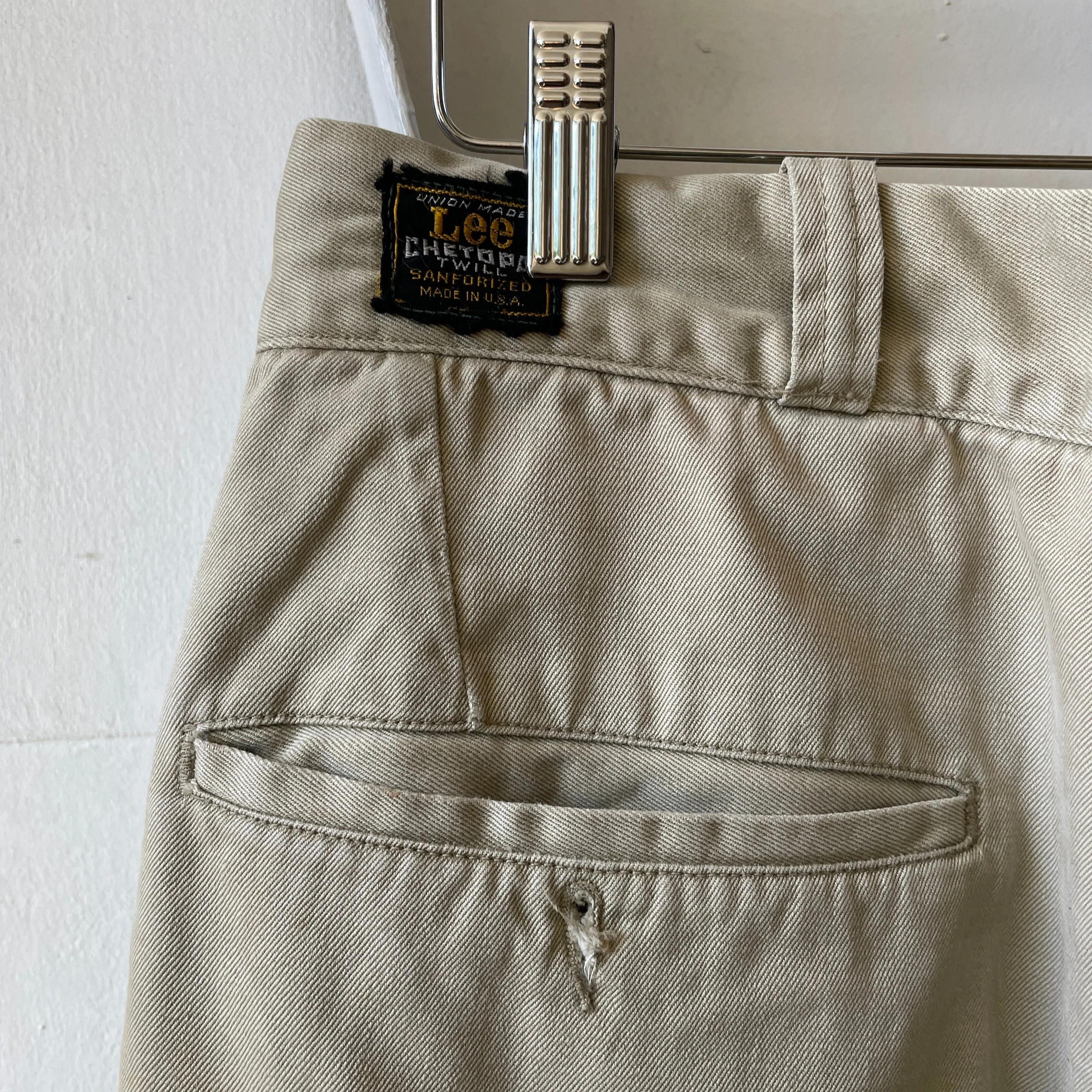 60’s Thrashed Lee Chinos - 32” x 30”