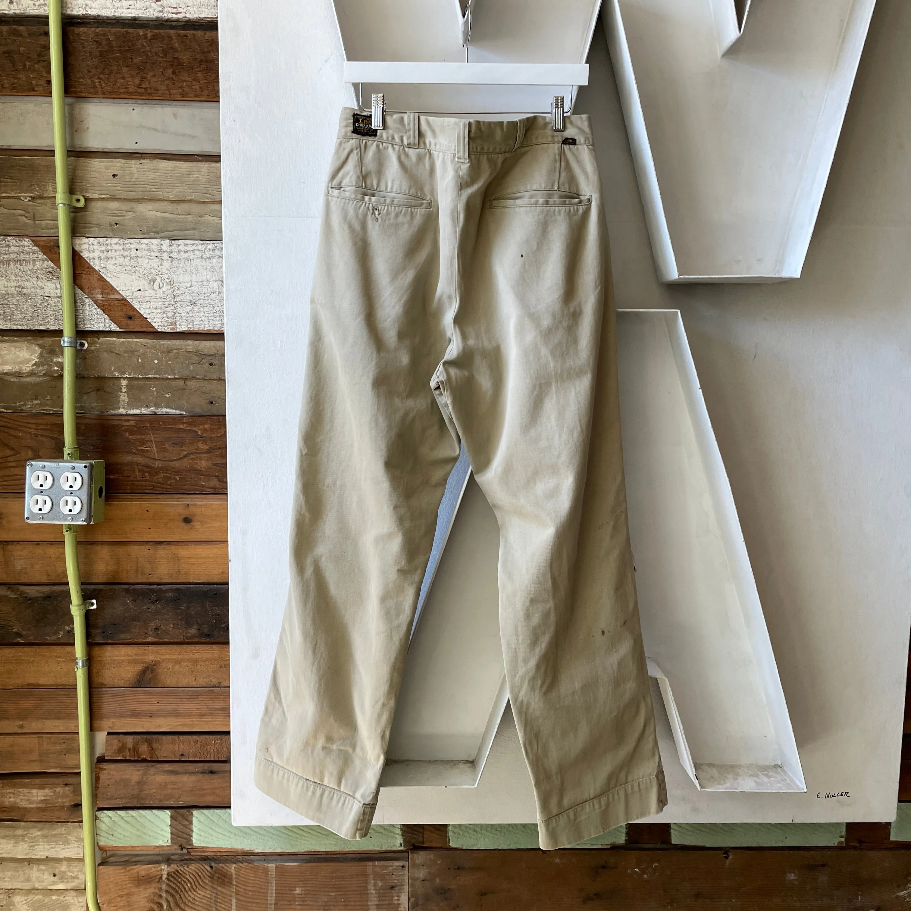 60’s Thrashed Lee Chinos - 32” x 30”