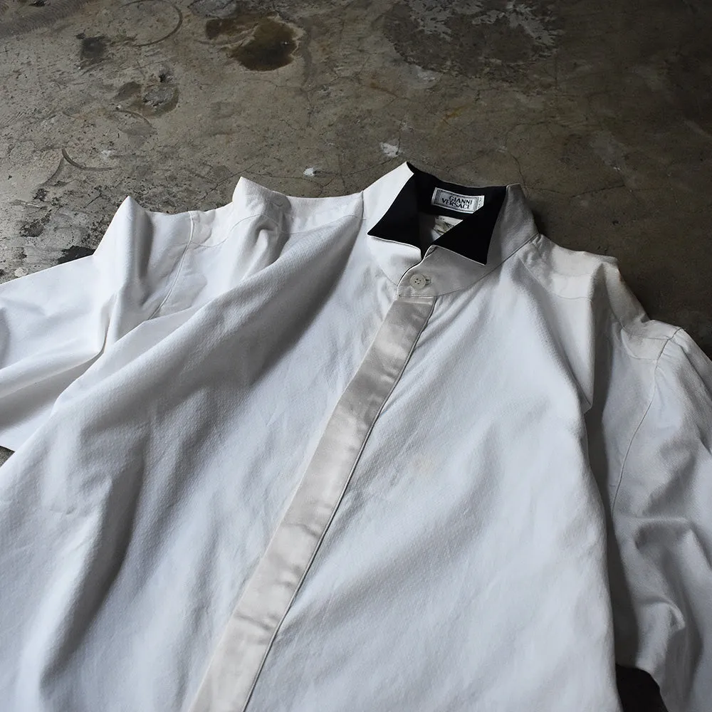 80's　GIANNI VERSACE/ジャンニ・ヴェルサーチ　シルクシャツ　 Italy製　230715HY33