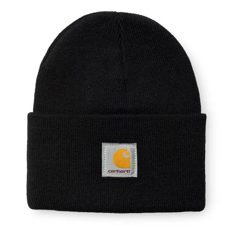 Acrylic Watch Hat - Black