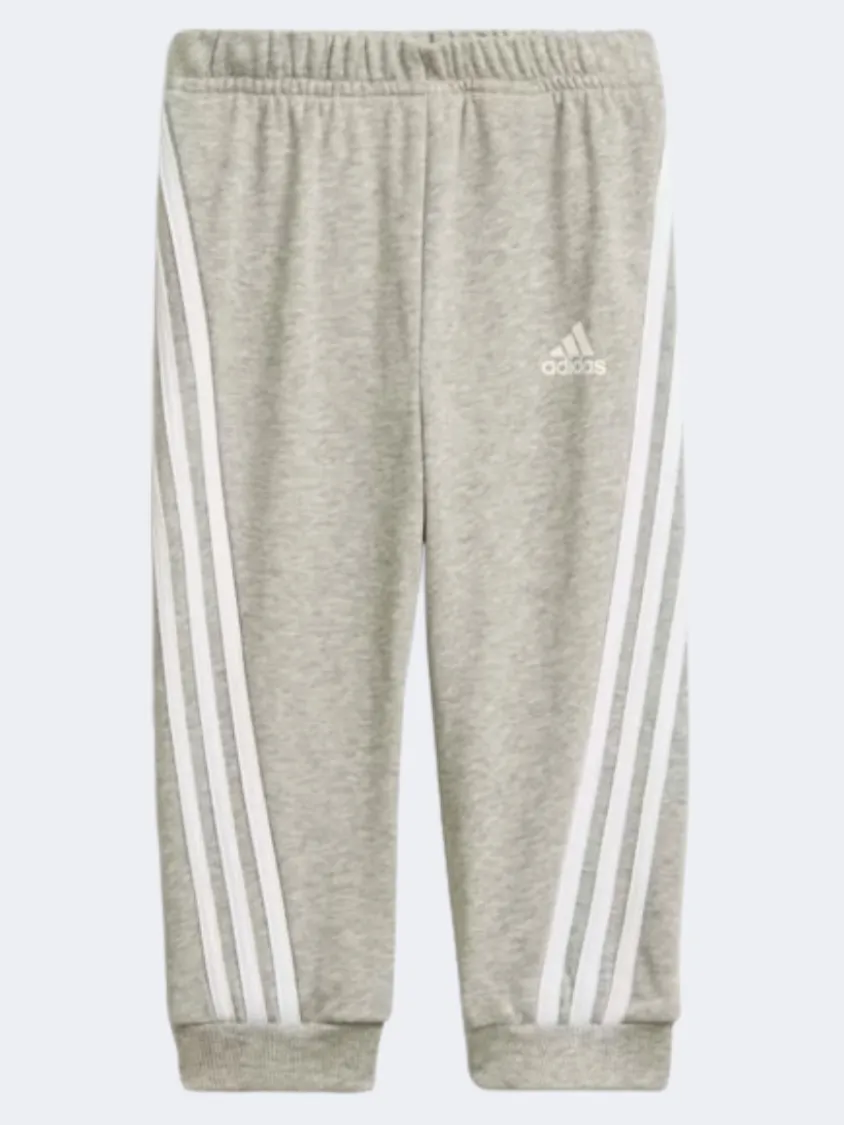 Adidas Badge Of Sport Logo Infant Unisex Training Suit Ambient Blush/Grey