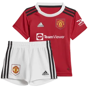 Adidas Manchester United 22/23 Infant Home Mini Kit