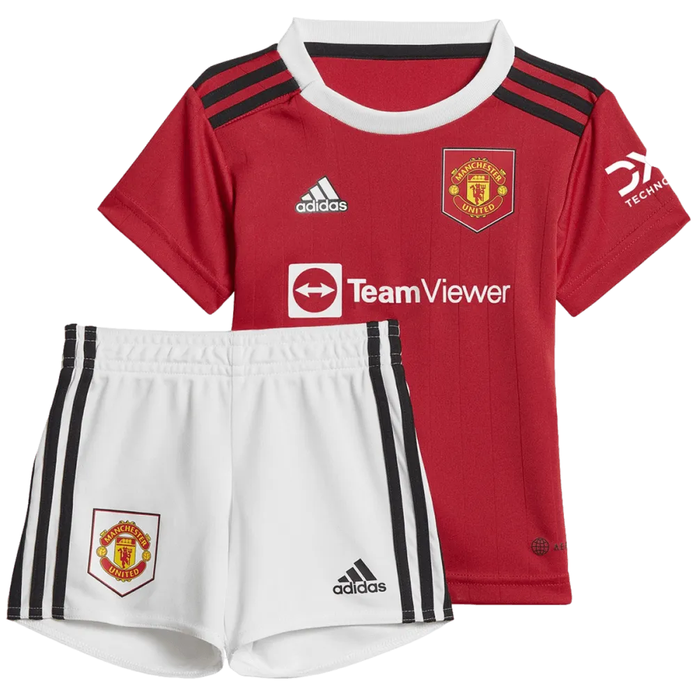Adidas Manchester United 22/23 Infant Home Mini Kit