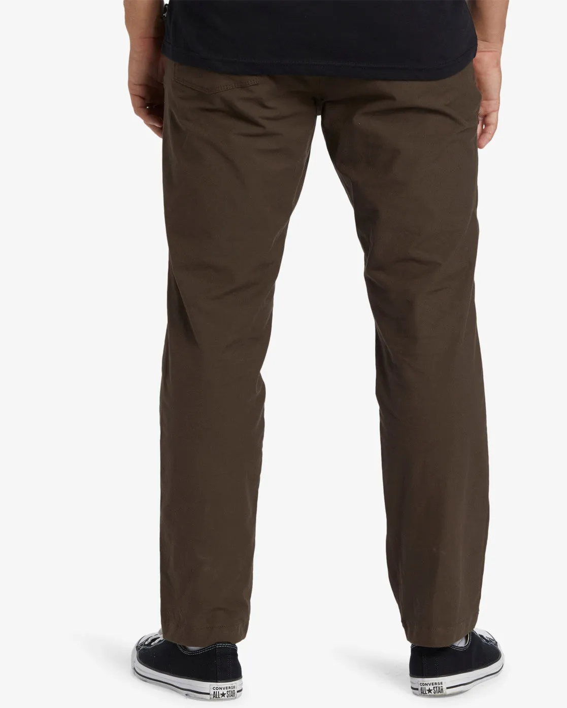 A/Div Surftrek Plus Organic Elastic Waist Pants - Coffee