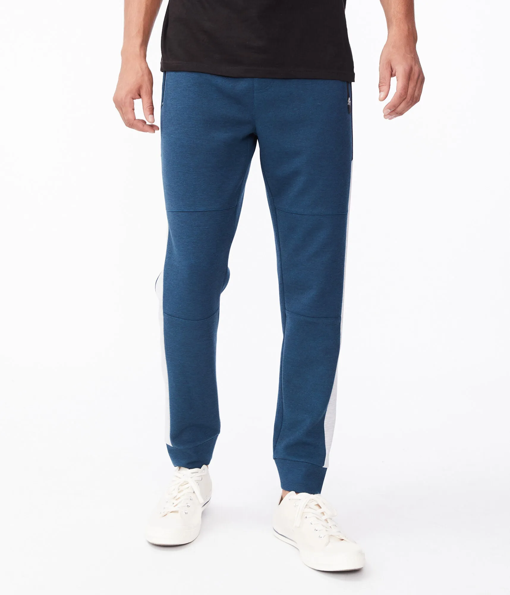 Aeropostale Colorblocked Stripe Tech Fleece Jogger Sweatpants***