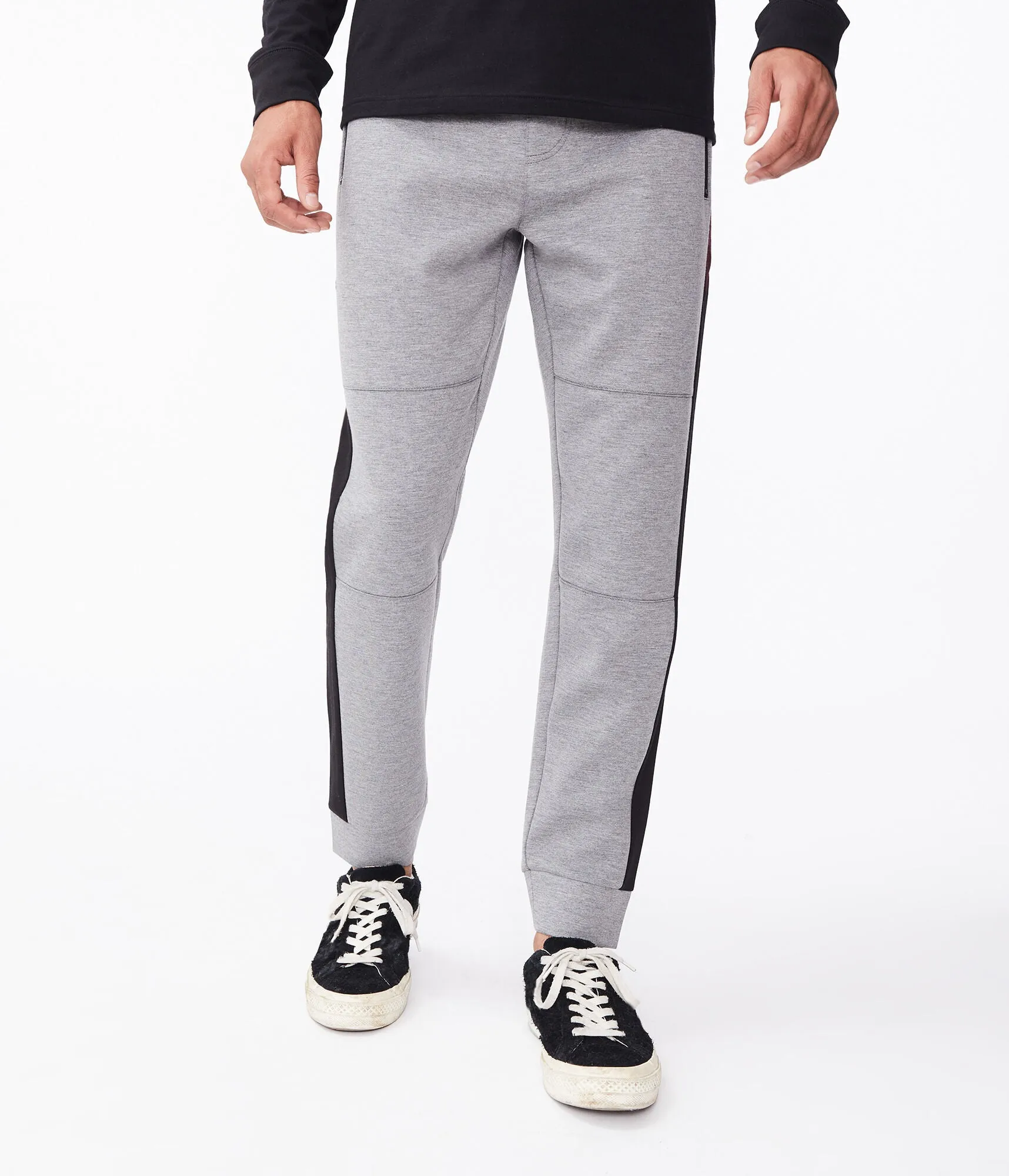 Aeropostale Colorblocked Stripe Tech Fleece Jogger Sweatpants***