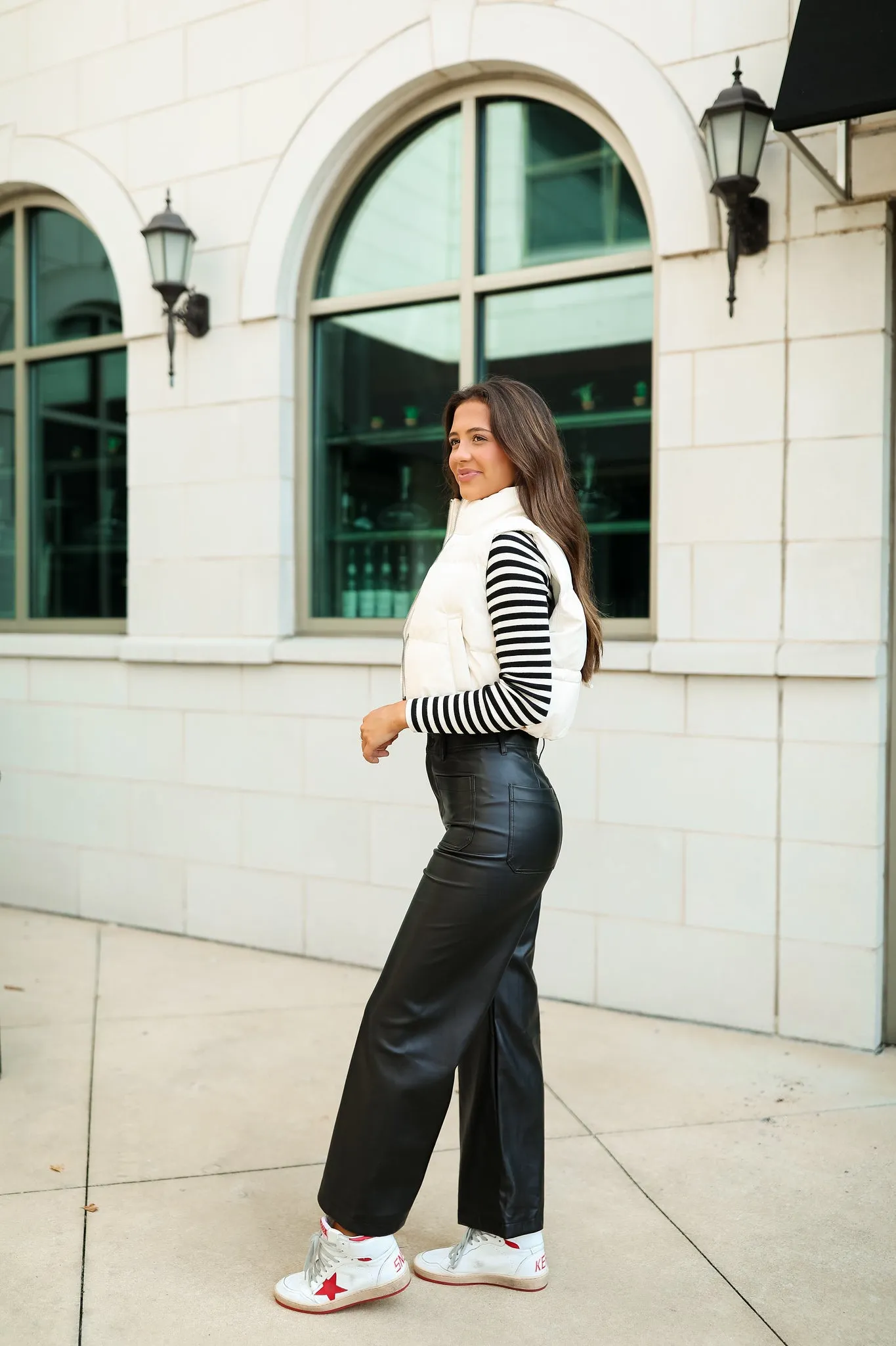 All I Need Leather Pant - Black