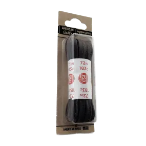 American Legacy ® Premium Glazed Large Flat Laces | Dark Brown