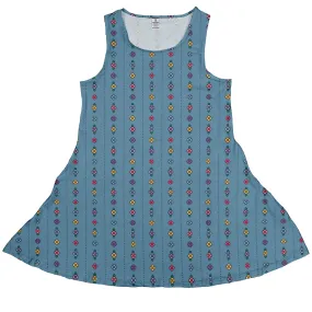 Arcade Pixel Flowers Dress