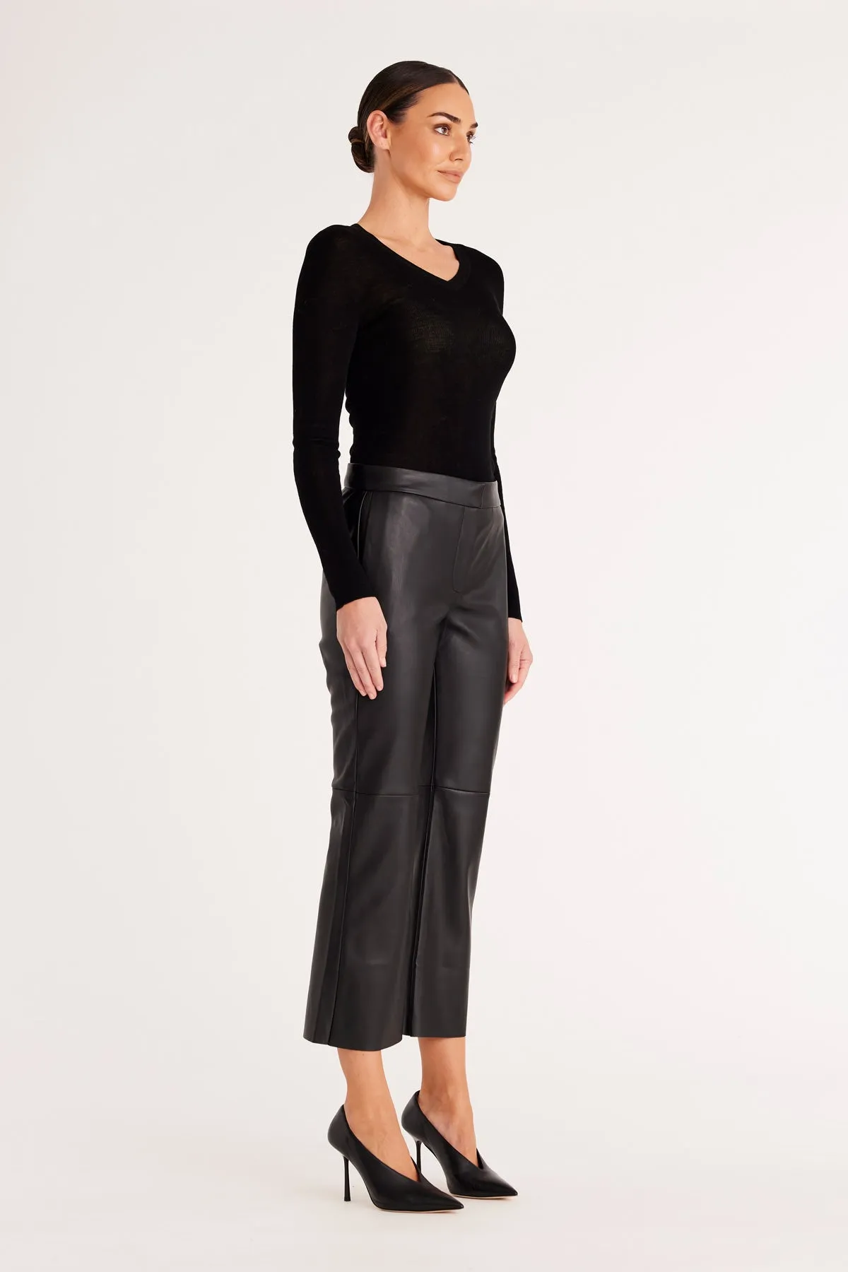 Arlo Vegan Pant  - Black
