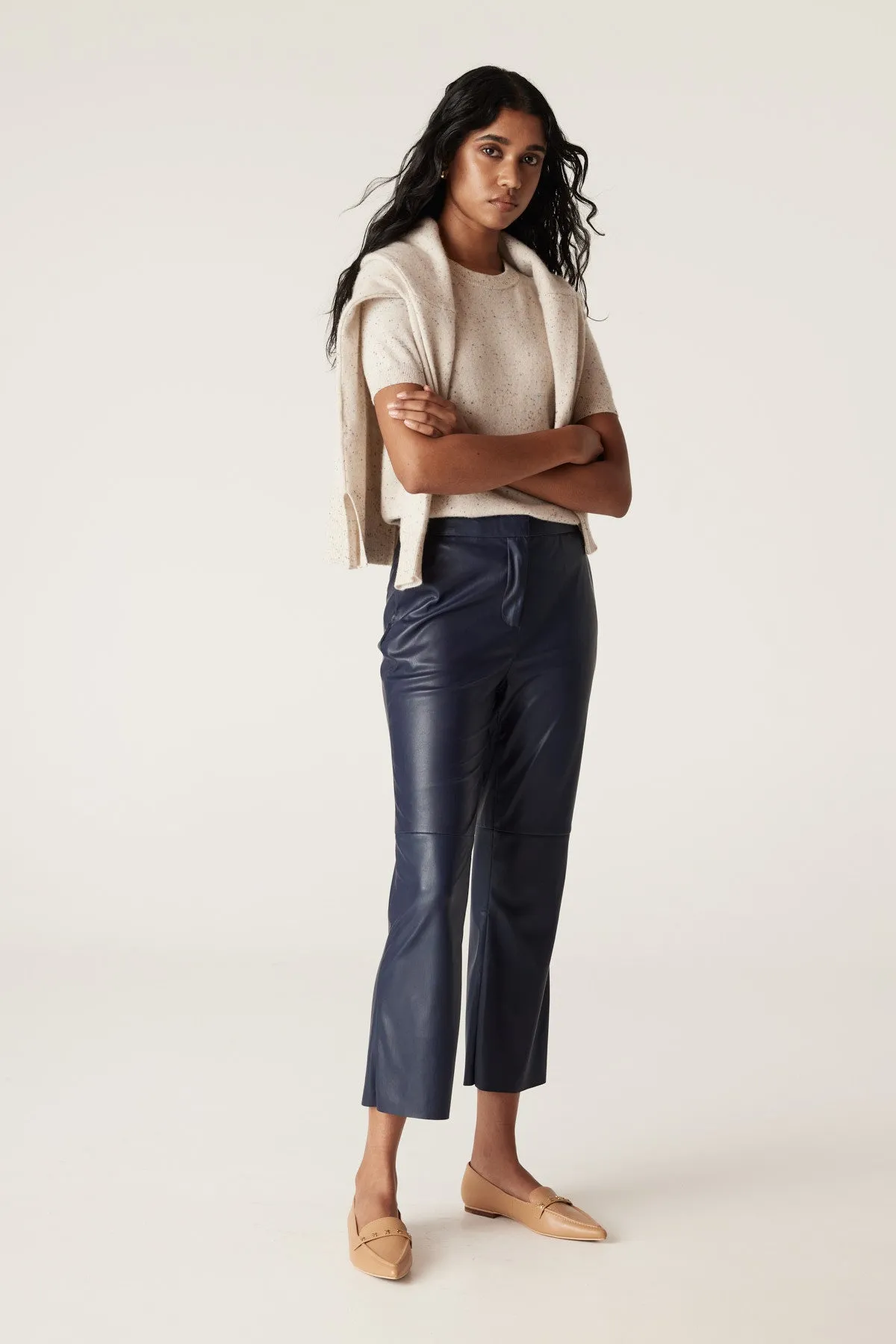 Arlo Vegan Pant - Navy