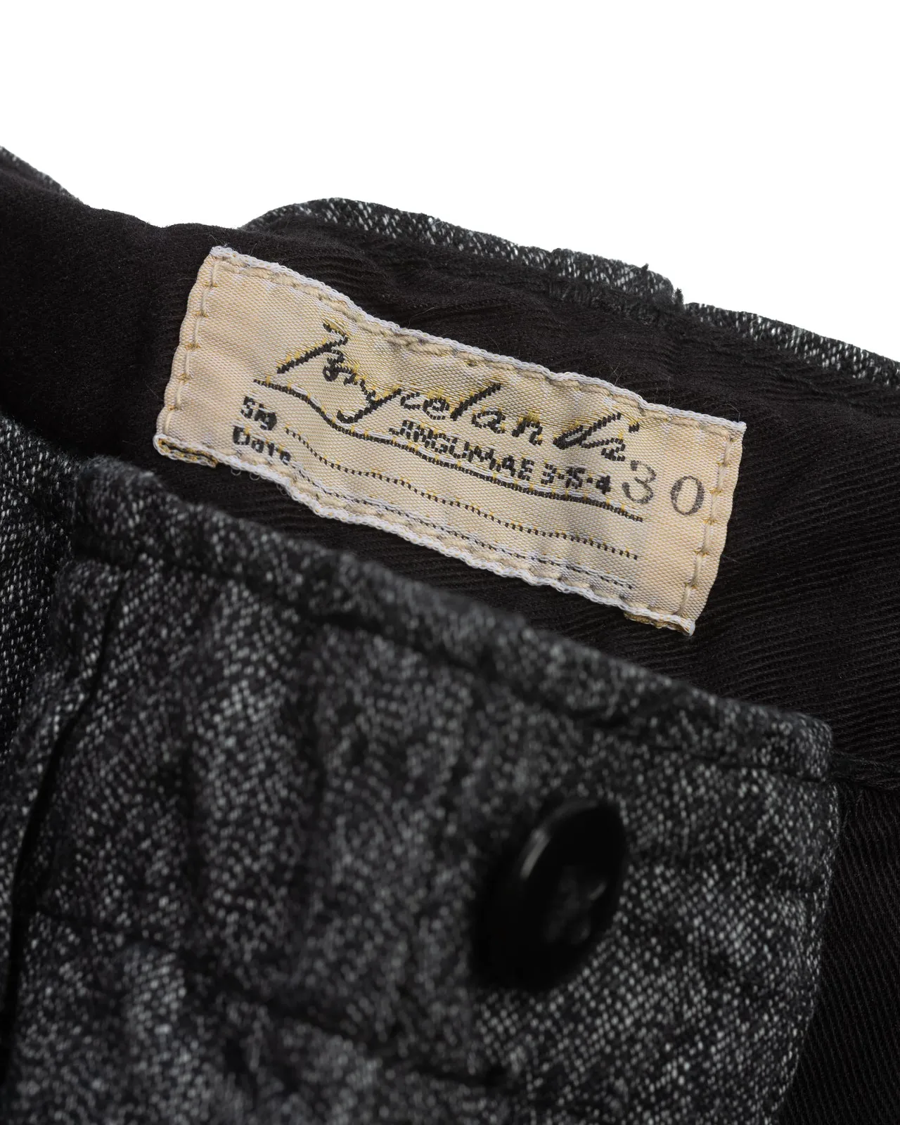 Army Chinos - Salt & Pepper (Washed)