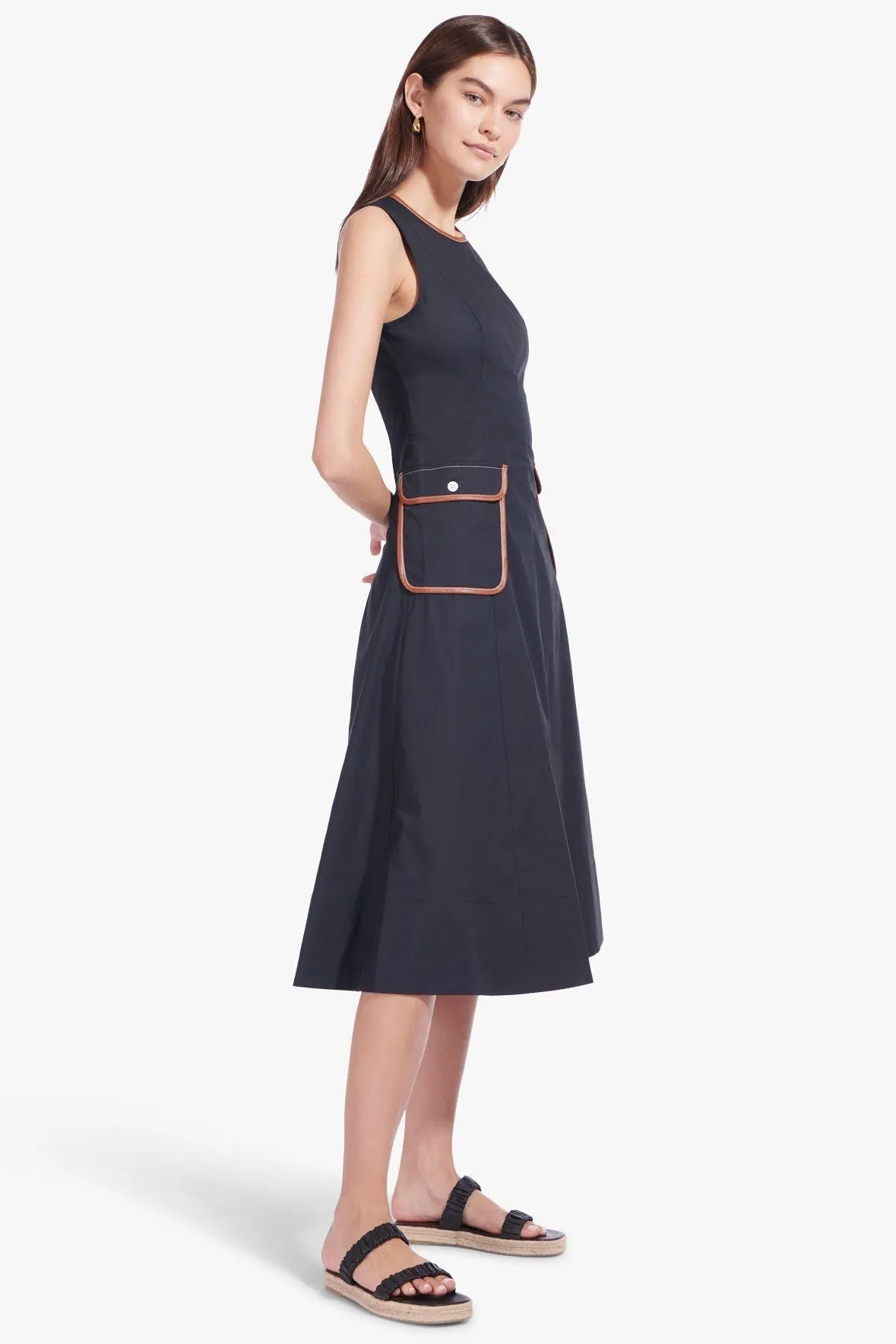 BAIT DRESS | BLACK WHISKEY