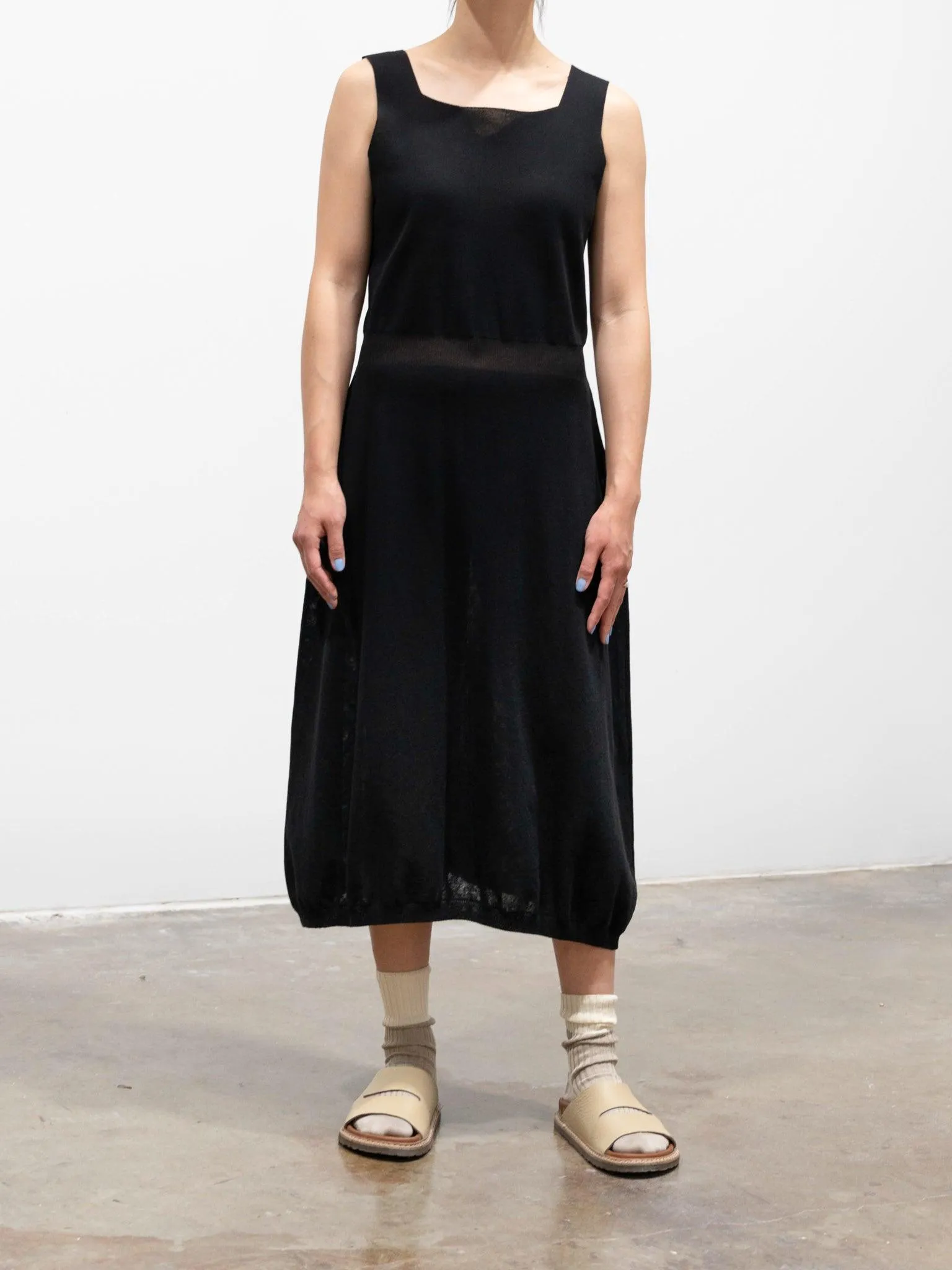 Ballet Dress - Black Light Cotton Knit