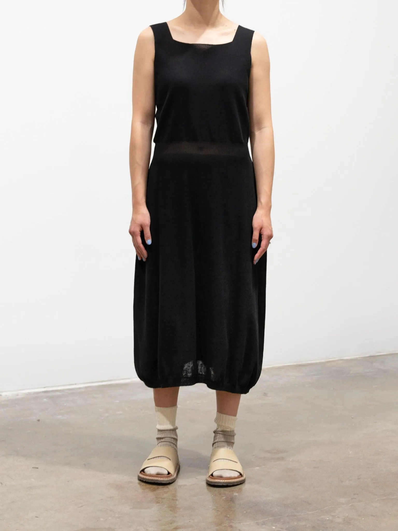Ballet Dress - Black Light Cotton Knit