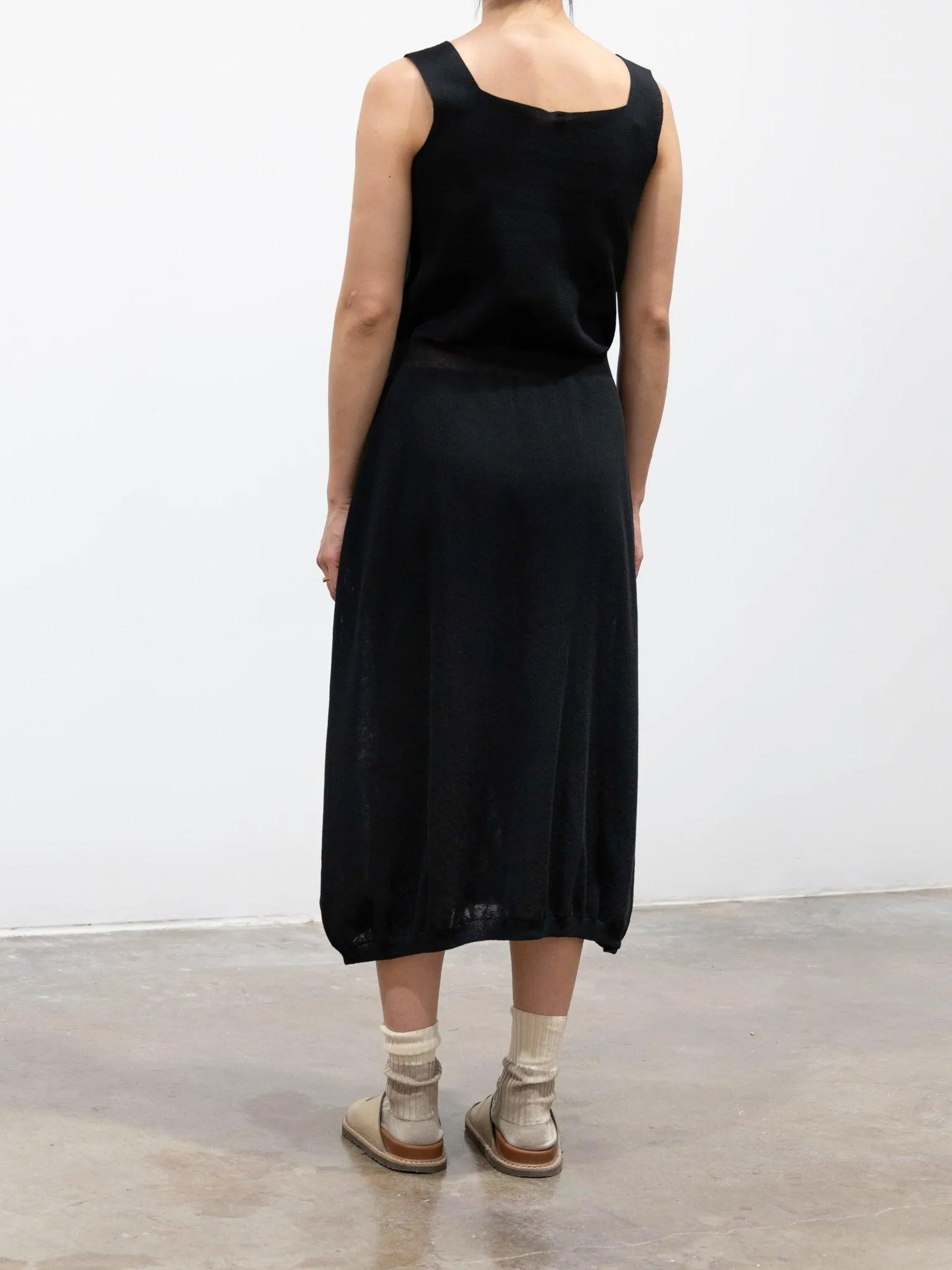 Ballet Dress - Black Light Cotton Knit