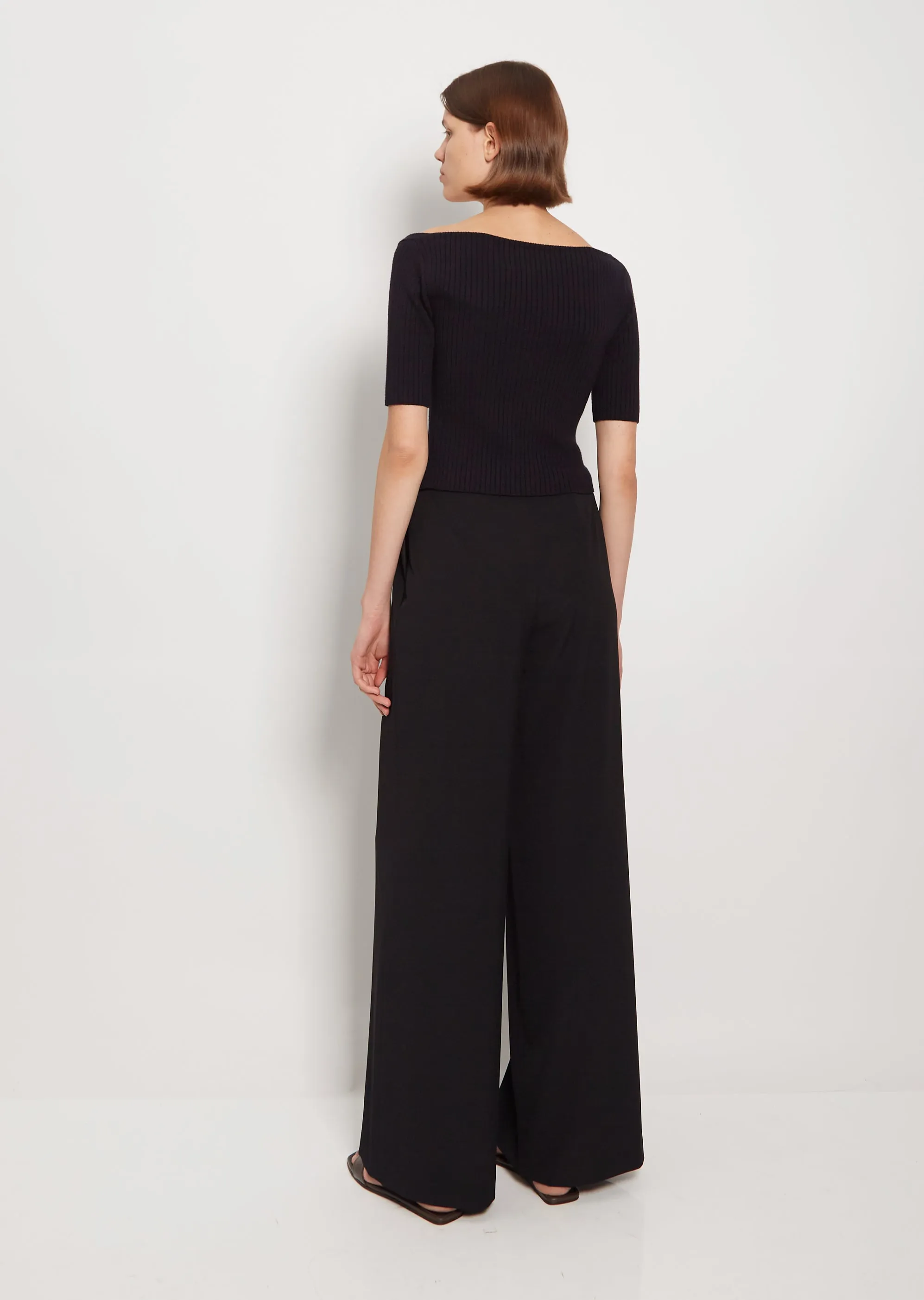 Barrie Wool Pant