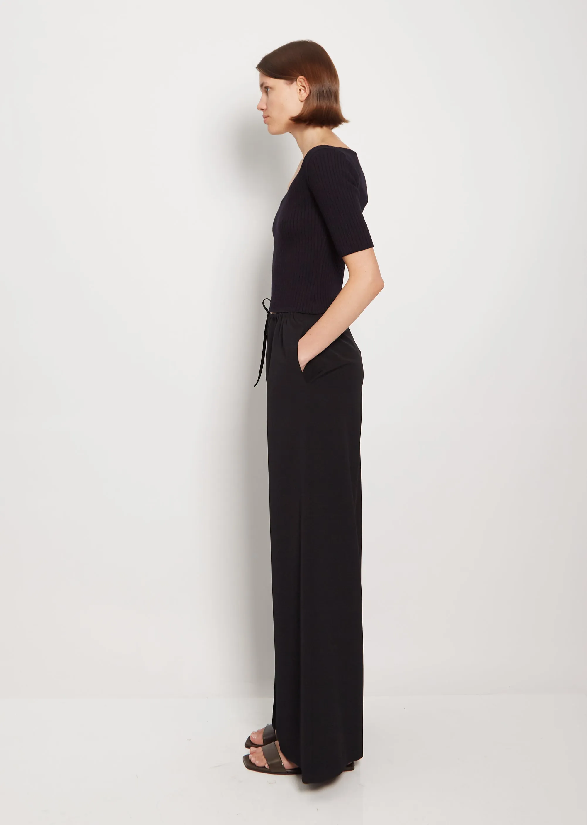 Barrie Wool Pant