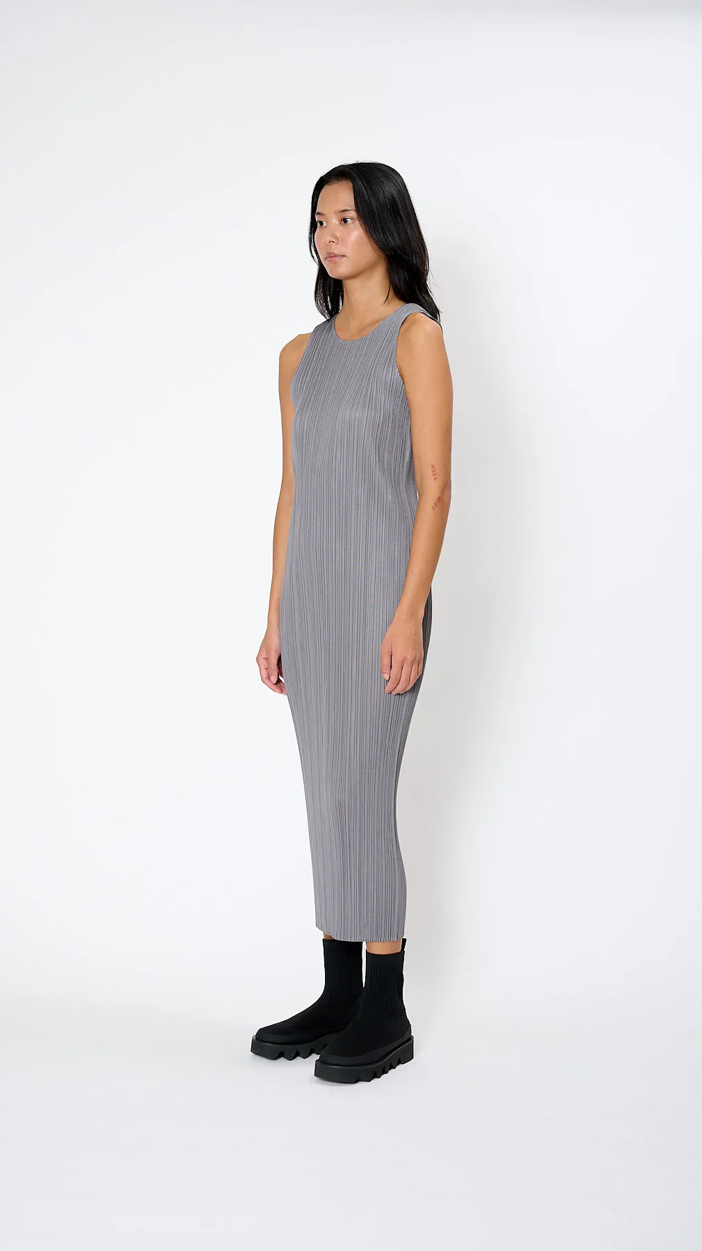 Basics Dress in Gray