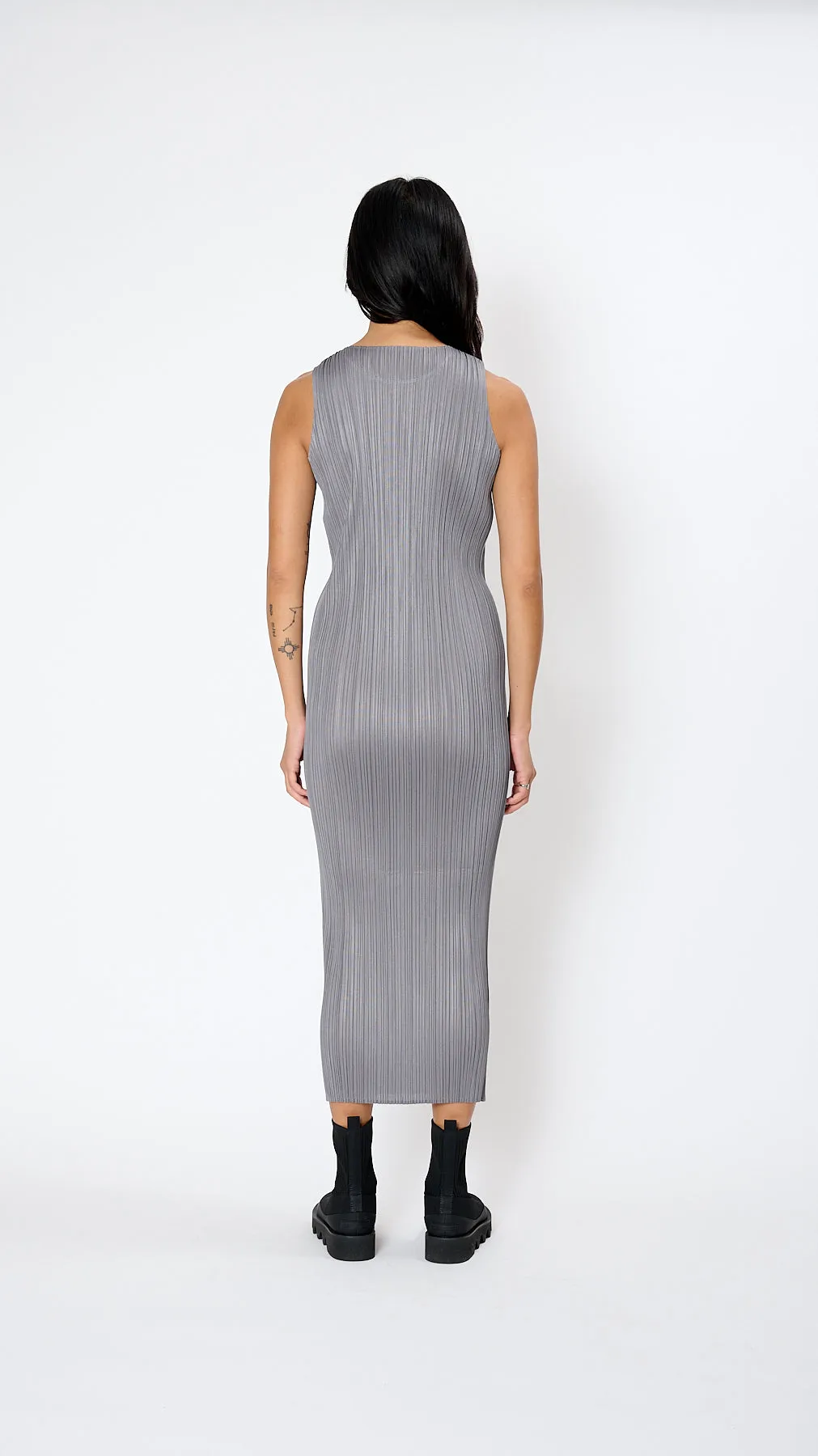 Basics Dress in Gray