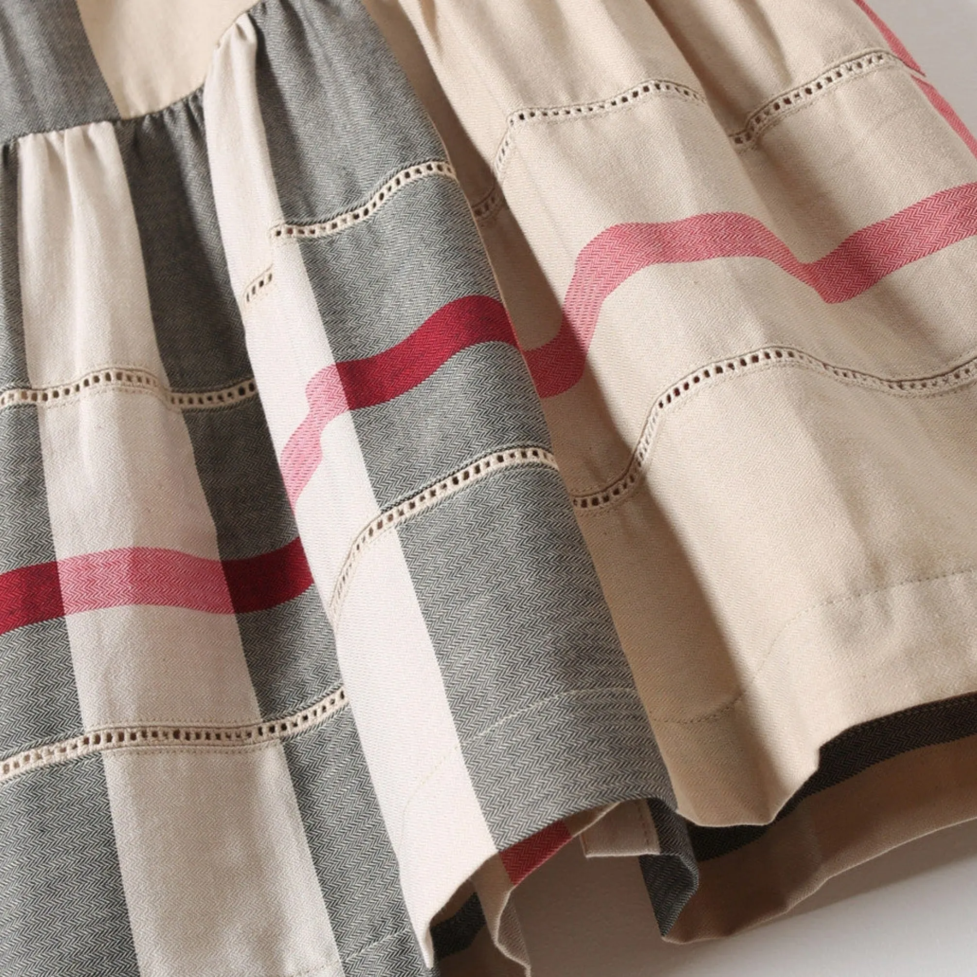 Beige Plaid NYC Dress