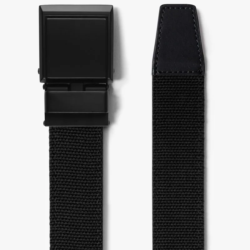 Black Canvas Belt