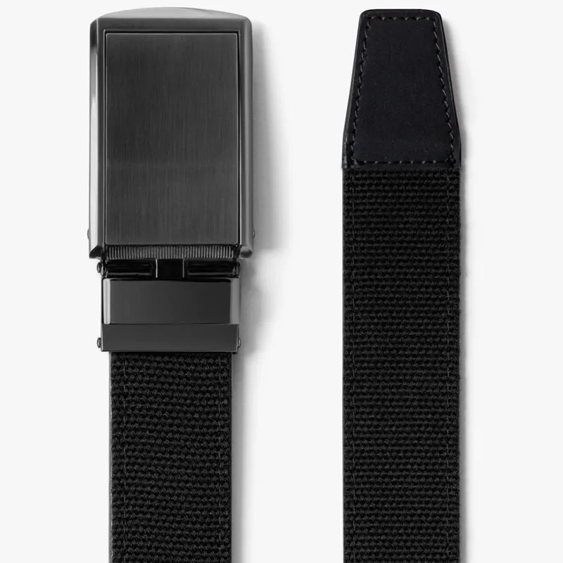 Black Canvas Belt