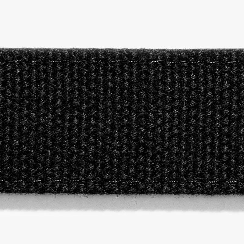 Black Canvas Belt