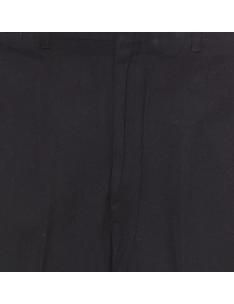 Black Tapered Trousers - W32 L30