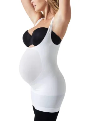 BLANQI Maternity Underbust Belly Support Tank - White