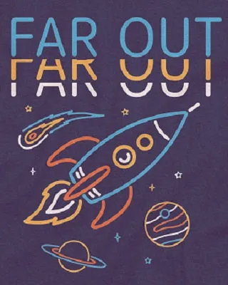 Boys Far Out Graphic Tee