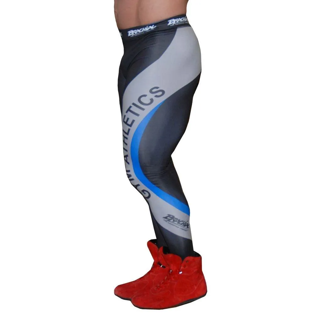 Brachial Compression Pants Professional - Black-Grey-Blue