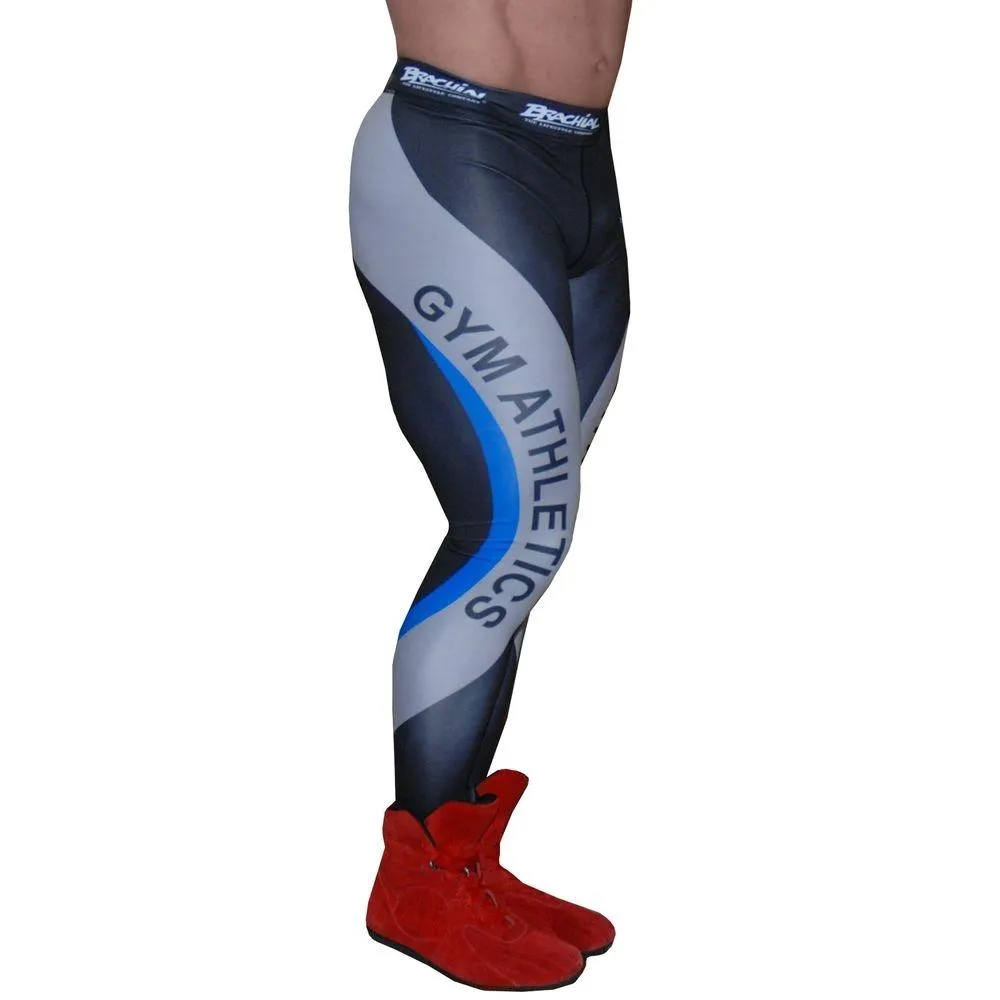 Brachial Compression Pants Professional - Black-Grey-Blue