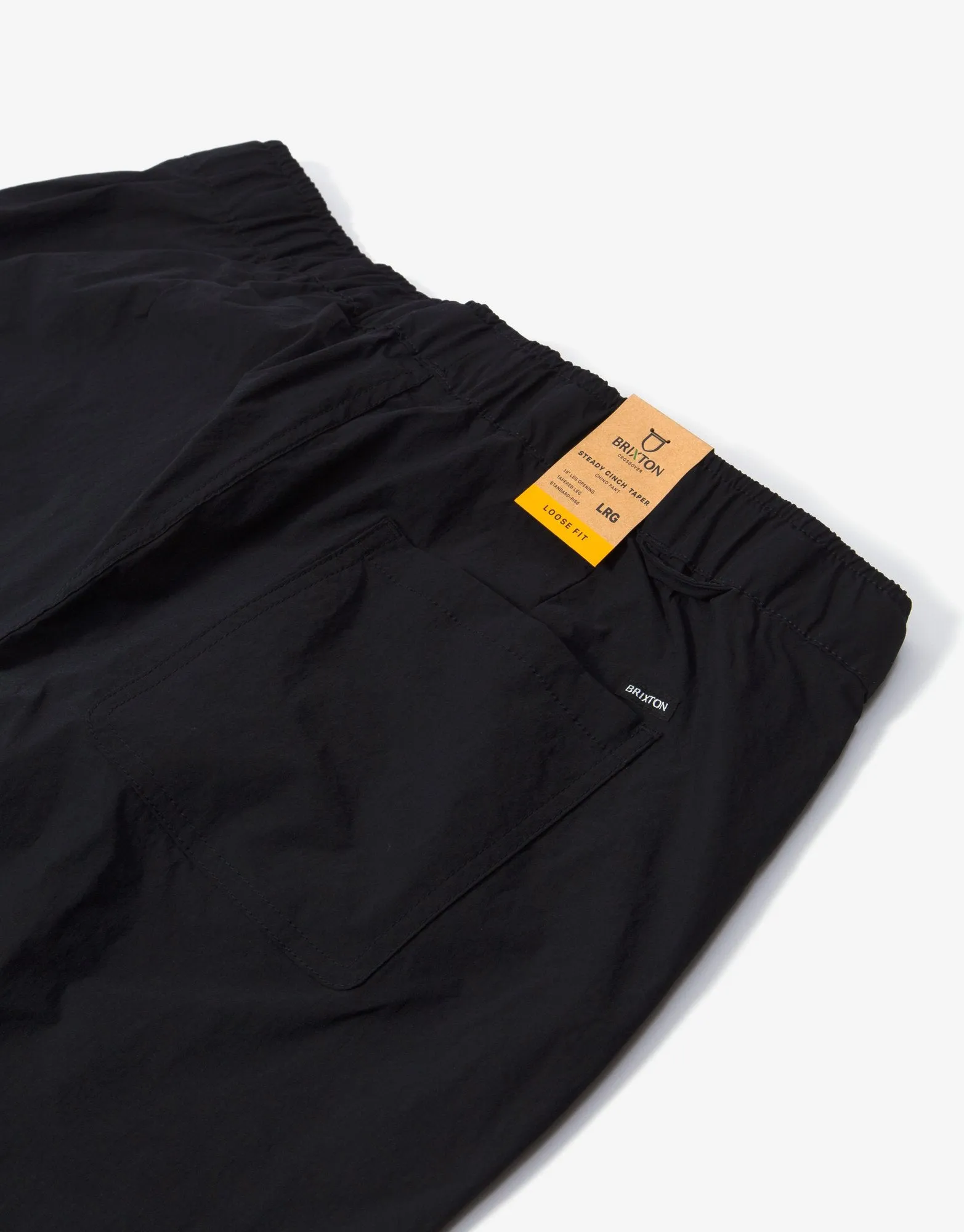 BRIXTON STEADY CINCH TAPER X PANT BLACK