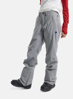 Burton Womens Short Society Pant-Small  Sharkskin Gray