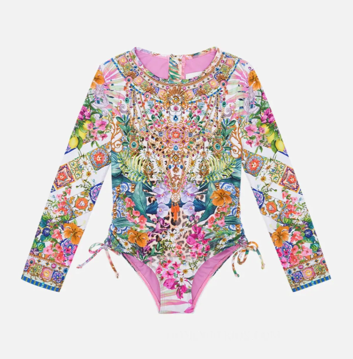 Camilla Kids Flowers of Neptune Ruched Side Paddlesuit