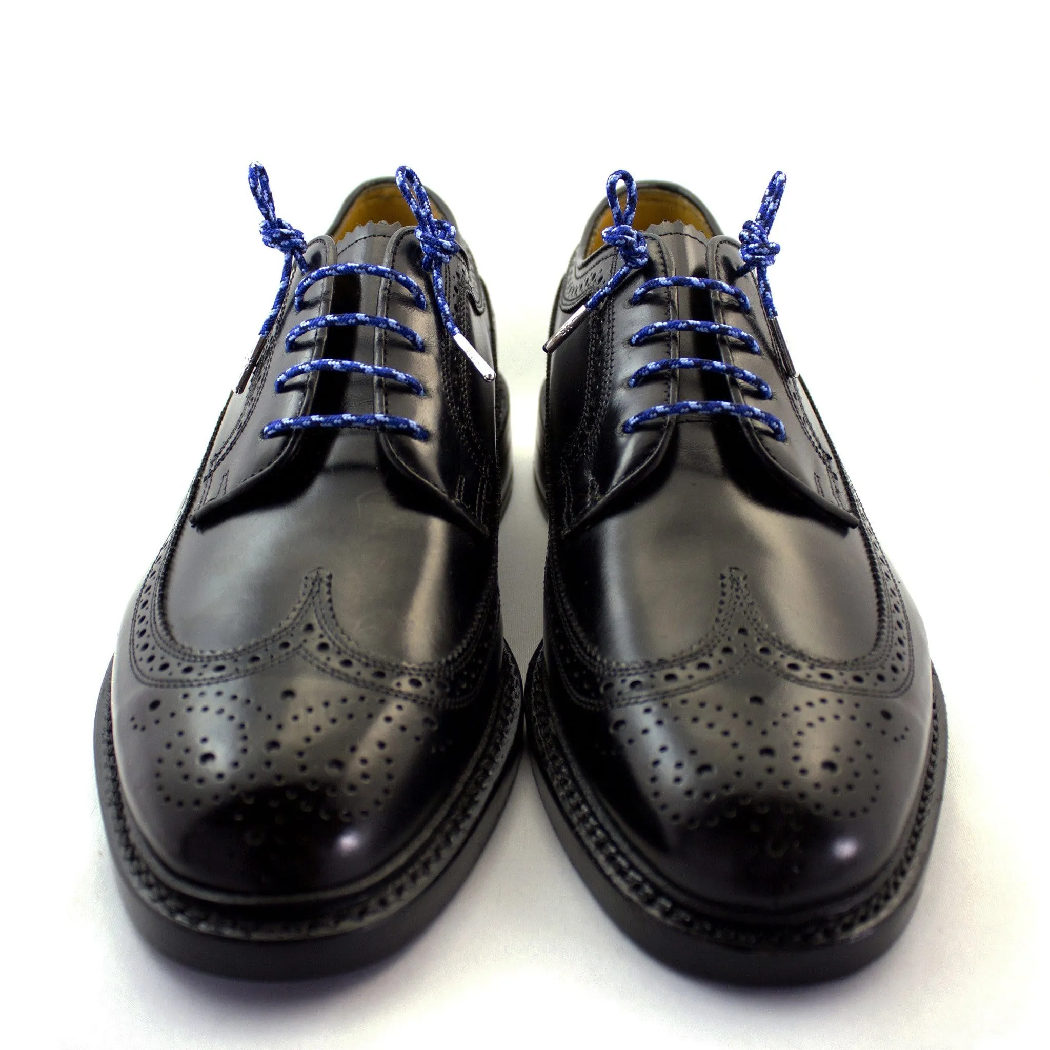 Camo Blue Dress Shoelace (Length: 32"/81cm)