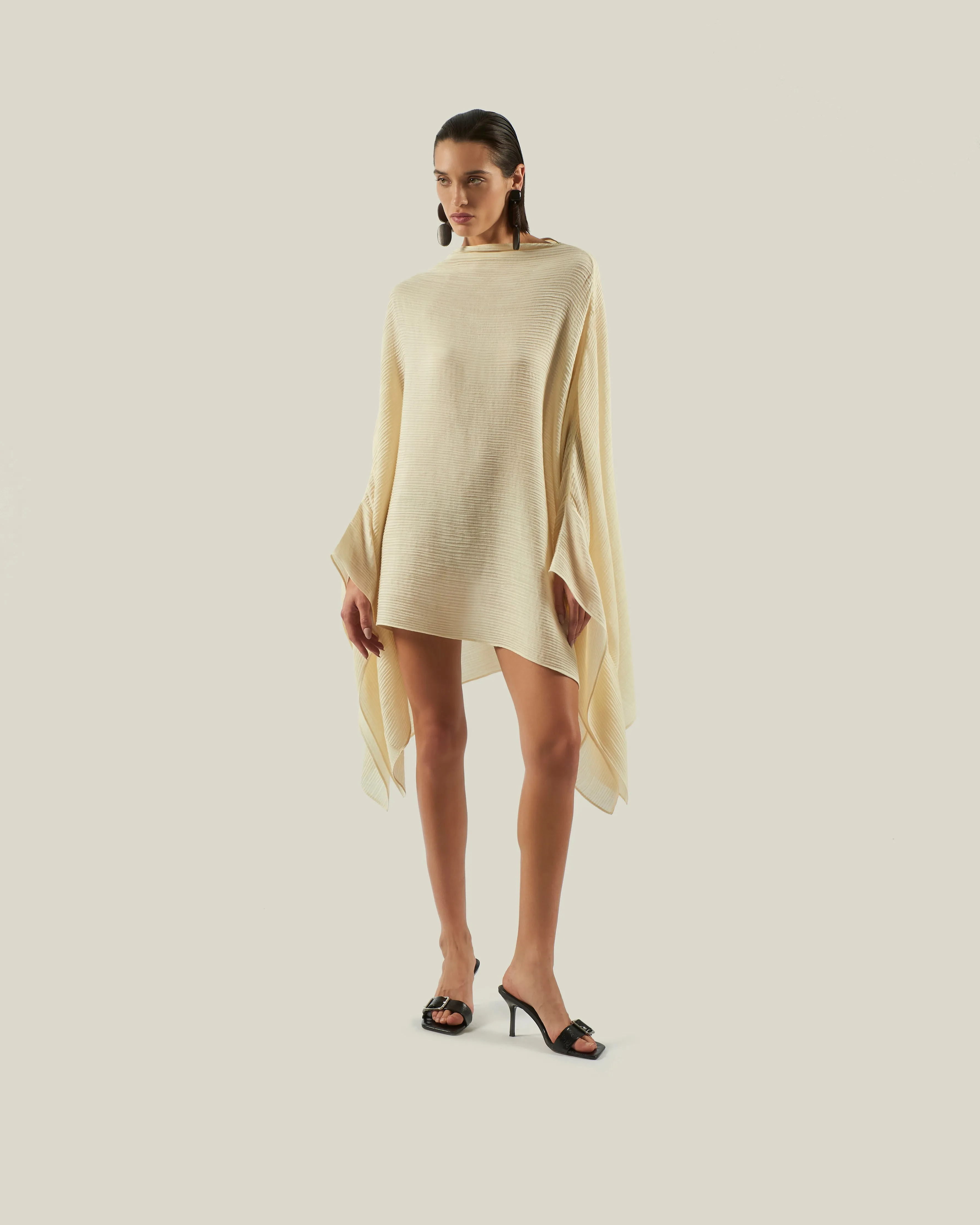 Camogli Kaftan in Ivory