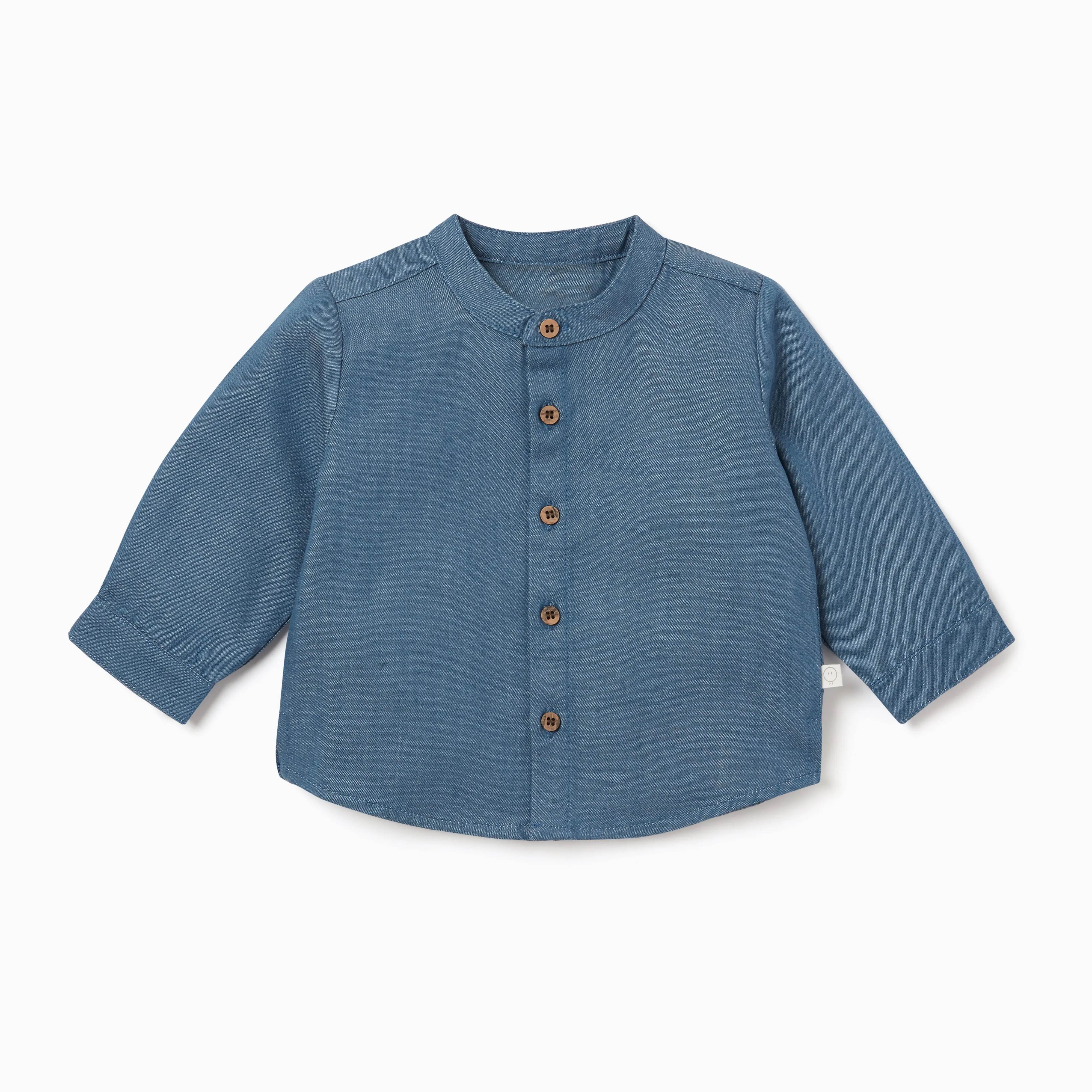Chambray Denim Shirt & Trousers Set