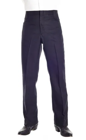 Circle S Solid Polyester Dress Ranch Pant Black Style CP4793-41