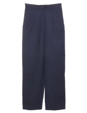 Classic Navy Trousers - W28 L29
