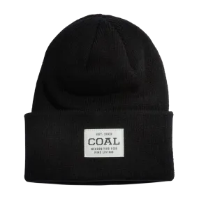 Coal The Uniform Recycled Knit Cuff Beanie Black