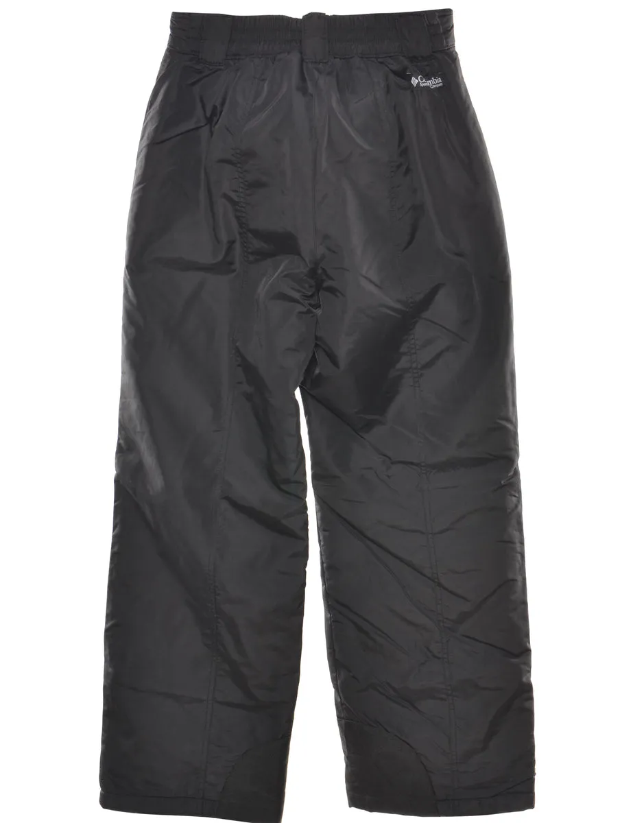 Columbia Classic Black Ski Trousers - W26